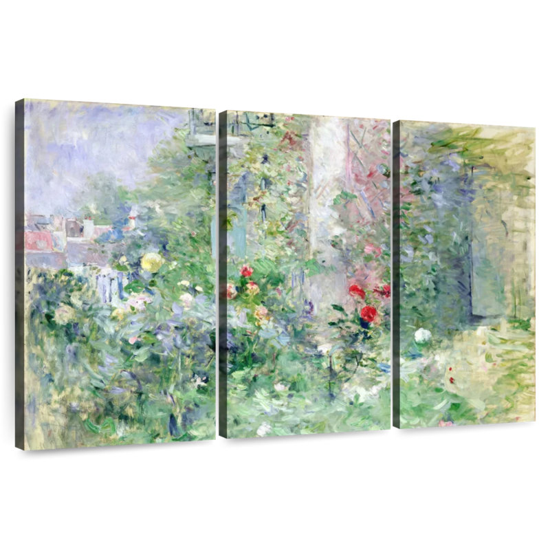 Senne The Garden At Bougival, 42" H x 65" W