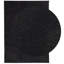 Rug "HUARTE" Short Pile Soft and Washable Black-608965791