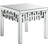 Luong Mirrored Glass Top End Table