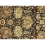 Hand Knotted Wool Oriental Area Rug in Black And Red
