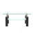 Rectangle Black Glass Coffee Table-1502365425-1502365429