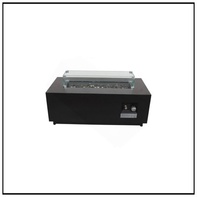 Durable 16 H Steel Outdoor Fire Pit Table With Lid