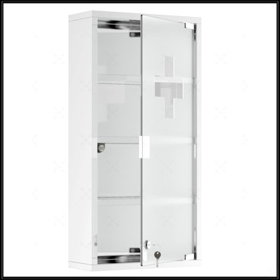 Kleankin Wall Mounted Medicine Cabinet