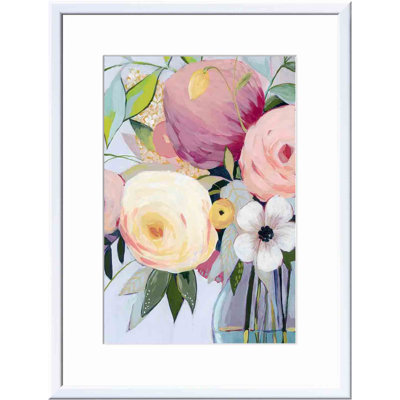 " Georgia Bouquet I " by Grace Popp Painting Print
