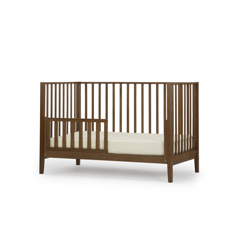 Lala 3 -in-1 Convertible Crib, Walnut