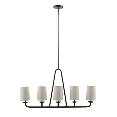 Lustre linéaire à 5 lumières Taurus