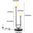 Mid Century Globe Table Lamp Modern U-shape 2-light Desk Table Light-63390391