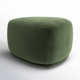 Adna 26.5'' Triangular Upholstered Ottoman