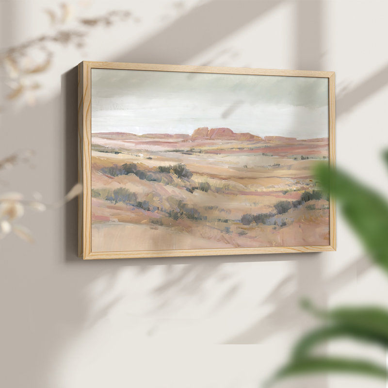 Southwest Landscape II -Framed Print - Restickable