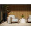 TIBI ARMCHAIR - NATURAL - LOUIS CREAM