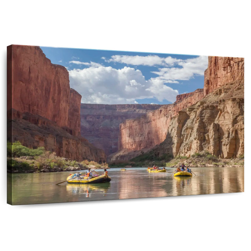 Grand Canyon Rafting en eau vive, H 32 po x l 48 po