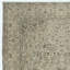 Tapis beige unique des années 1960, tapis turc fait à la main délavé par le soleil