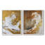 ABSTRACT Series CDxxiii - reproduction encadrée de qualité supérieure - prête à être accrochée - aucun clou requis - aucun clou requis-108032294-108032293