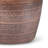 15"W Metal Boho End Table with Drum Design and Textured Finish, Assembled-104200692
