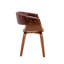 48cm H Polyurethane Upholstered Armchair-721064647