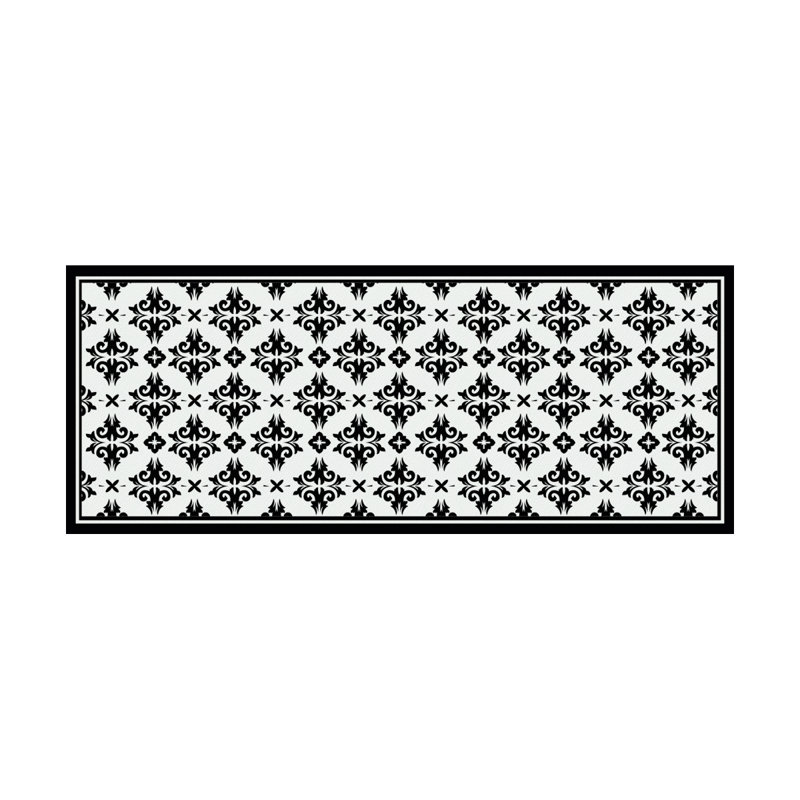 Davanti Vinyl Floor Mat - Alhambra Gardens Collection, Runner 2' x 5'