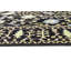 Tapis oriental noir Oushak Chobi