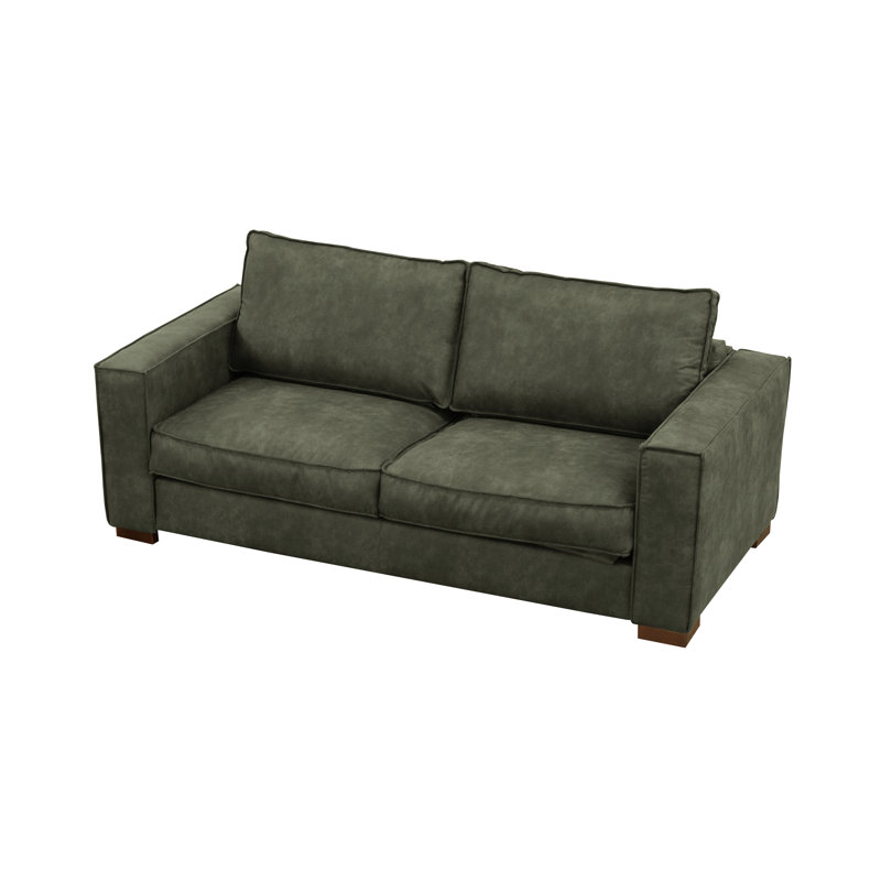 Maximina 2 Seater Sofa Bed, Dirty Green