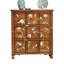 Armoire décorative à neuf seaux
