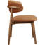 Chaise rembourrée en cuir Leesa-1440817271