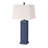 Tabetha Stunning Shutter USB Port Table Lamp with Linen Shade (Set of 2)-1816276604