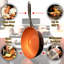 Gotham Steel Hammered Copper 9.5'' Nonstick Fry Pan with Stay Cool Handle