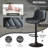 Swivel Adjustable Height Counter Stool With Footrest-110368786