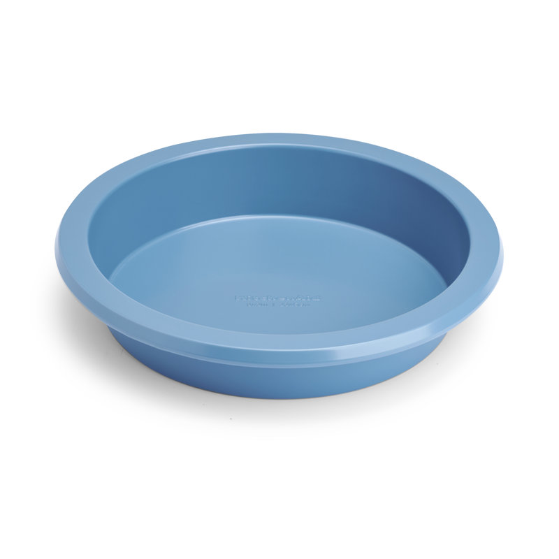 KitchenAid® 9-In Nonstick Aluminized Steel Round Cake Pan, Blue Velvet