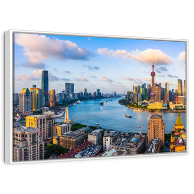 Shanghai Sunset Skyline