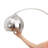 75 inch modern arched floor lamp with metal lampshade and weighted marble base