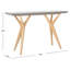 Outdoor Lena Concrete Console Table