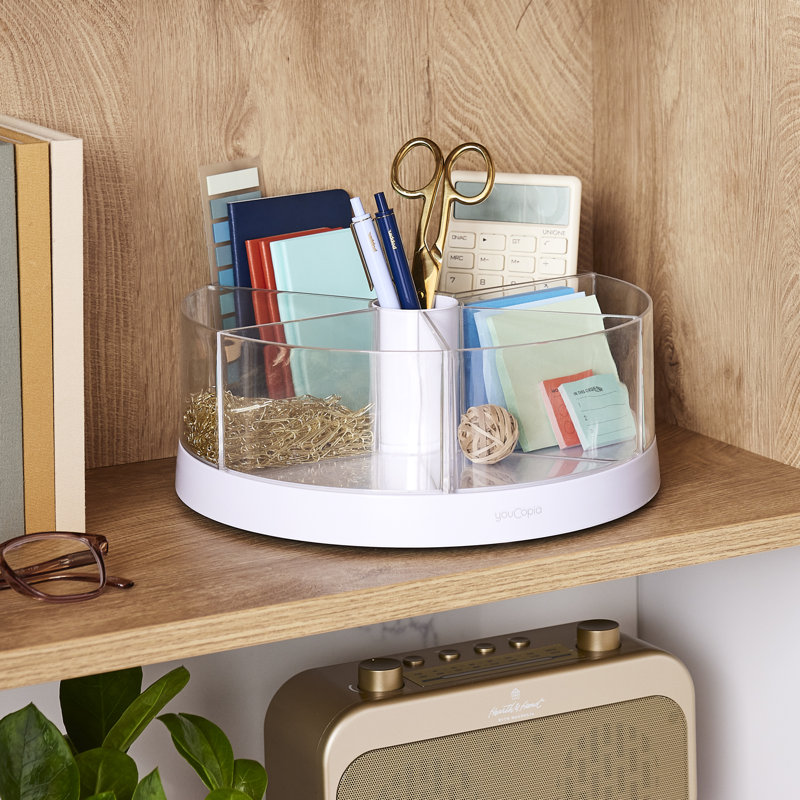 YouCopia SmoothSpin Turntable Organizer with 6 Bins