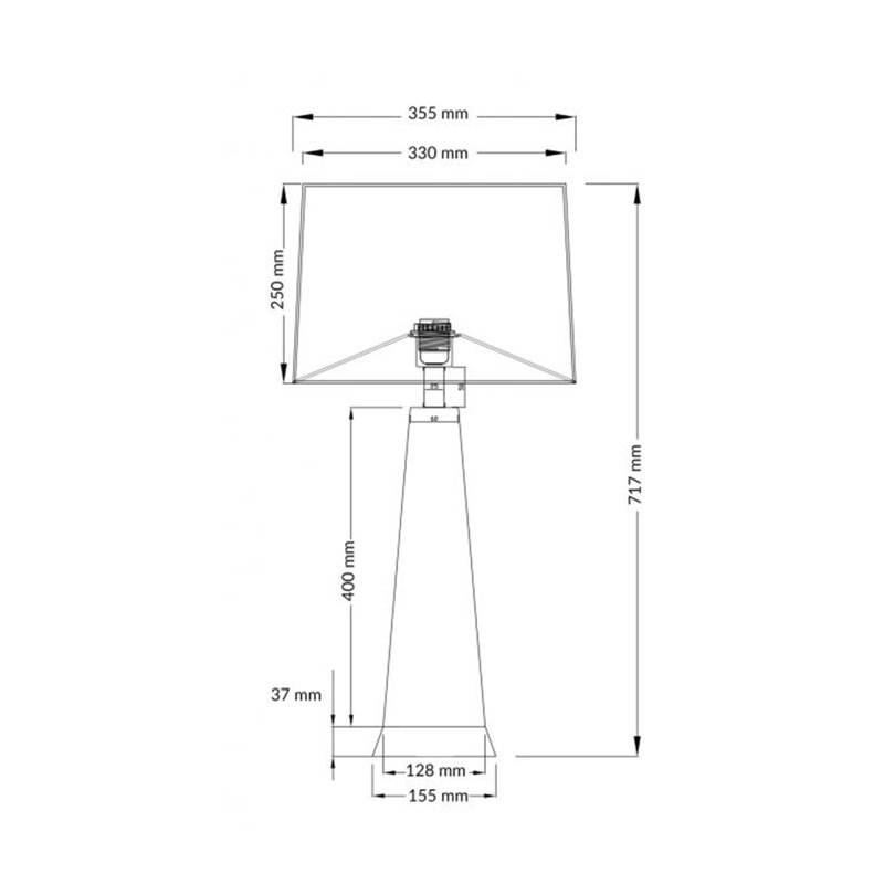 Briggs Metal Table Lamp