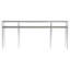 Cornelia 72'' W Glass Console Table