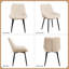 Chaise rembourrée en similicuir-1596612534