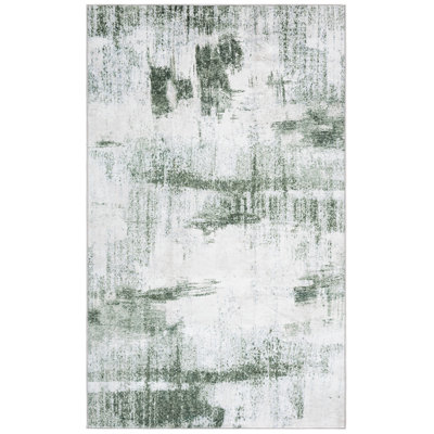 Spanos Monica Performance Machine Washable Abstract Rug
