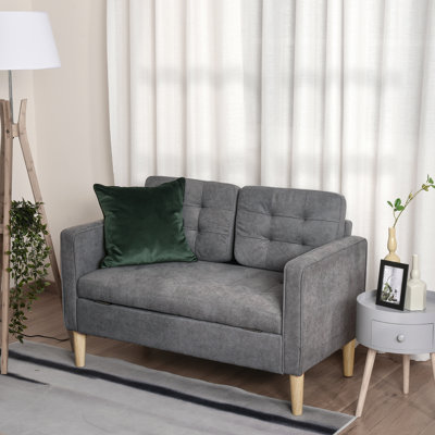 Saladin 2 Seater Storage Sofa Hidden Under Seat Storage Compact