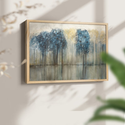 Tree Line -Framed Print - Restickable