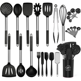 Generic 26 Piece Cooking Utensil Set with Utensil Crock