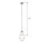 Luminaire suspendu géométrique 1 lumière Bendigo