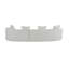 Canapé modulaire courbé à compression de 126 po Hession Boneless-1138851583