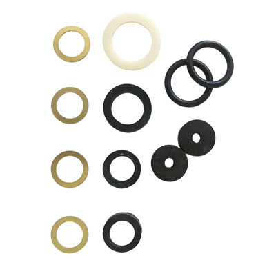 Lavatory Faucet Washer Repair Kit with All Washers, Seals and Replaceable Seats by Strom Living