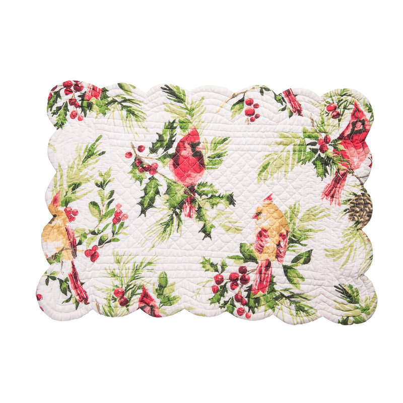 Ruby Cardinal Placemat S/6
