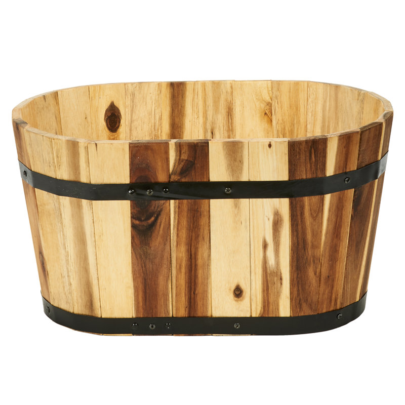 Steubenville Wood Planter, 12" H x 20" W x 11" D
