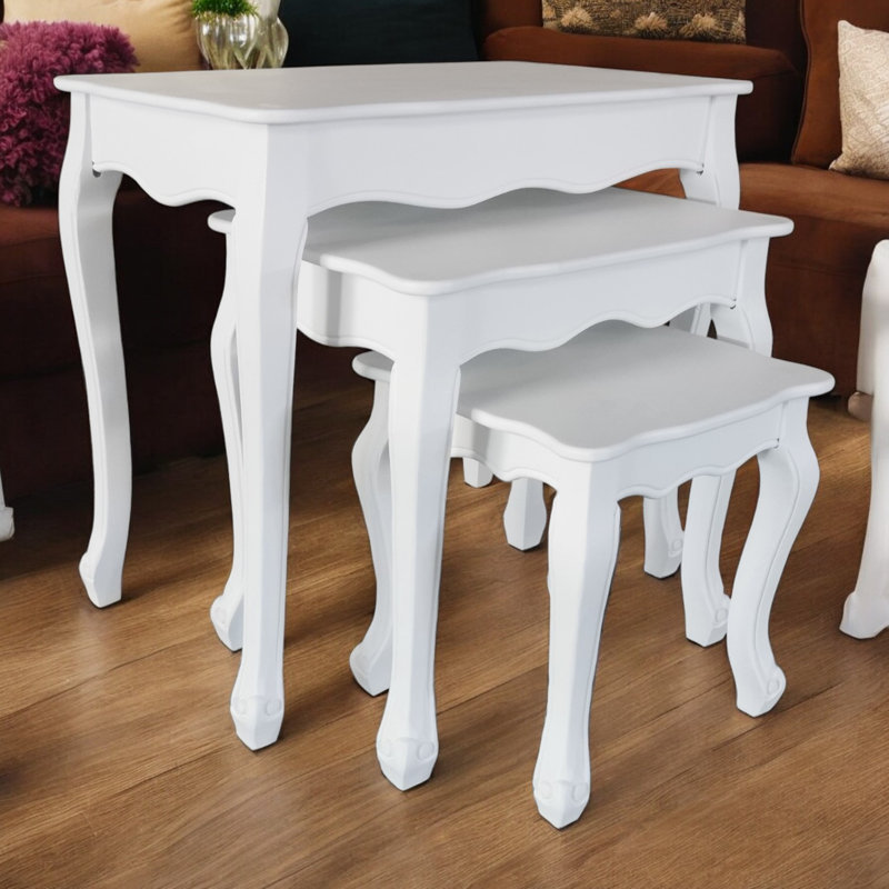 Solid Wood Nesting Tables