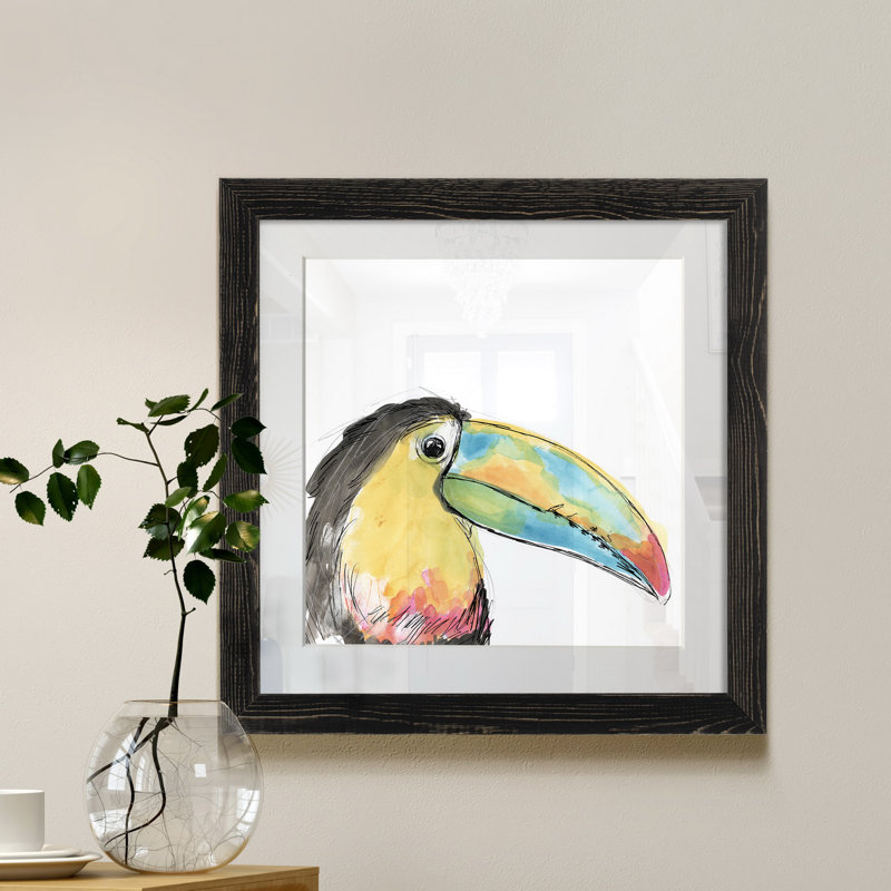Chrysalis II, reproduction d’art sur papier encadrée, H 17 po x l 17 po x P 1,5 po, Cadre noir