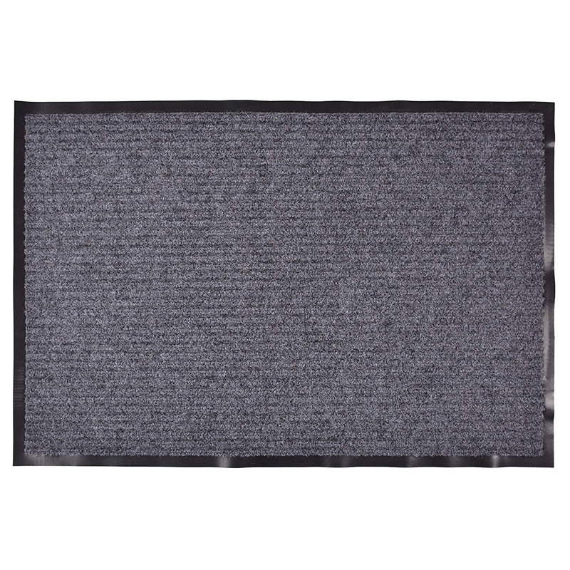 Tapis d'entrée antidérapant Meltham, Gris, Rectangle 3 pi x 4 pi