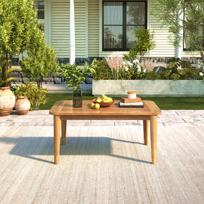 Table basse d'extérieur en bois d'acacia Westin