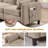 Sitaram 3 - Piece Living Room Set-1540679570