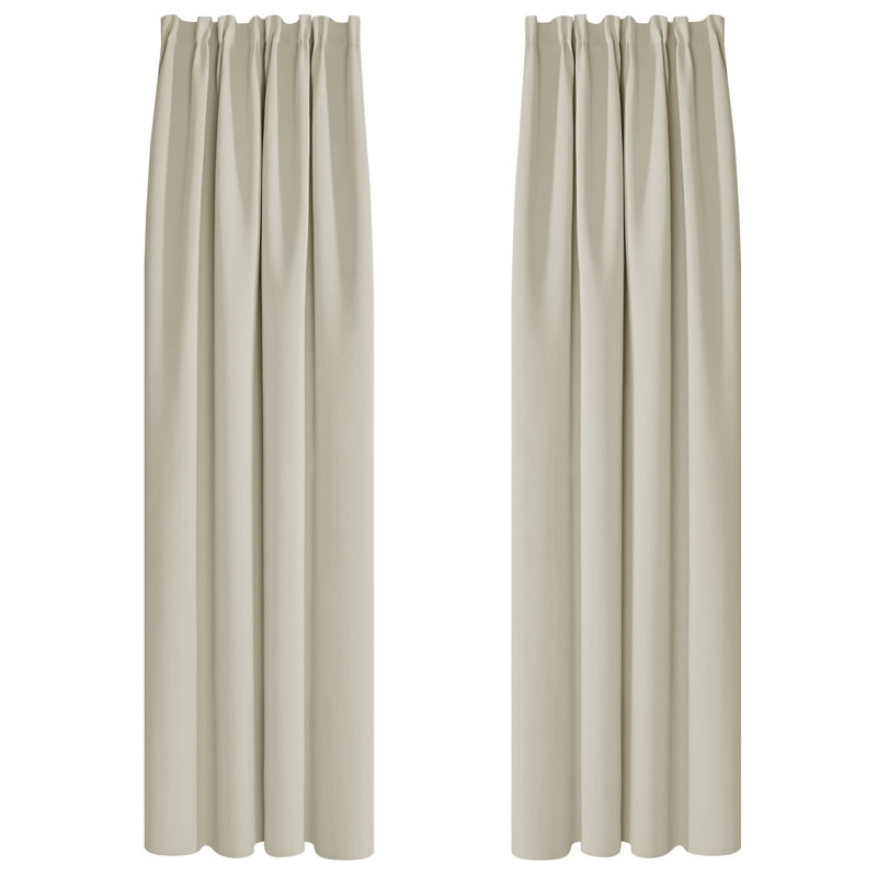 Profete Blackout Curtain Pair, 55cm Width x 260cm Drop